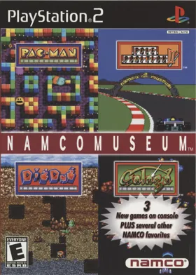 Namco Museum box cover front